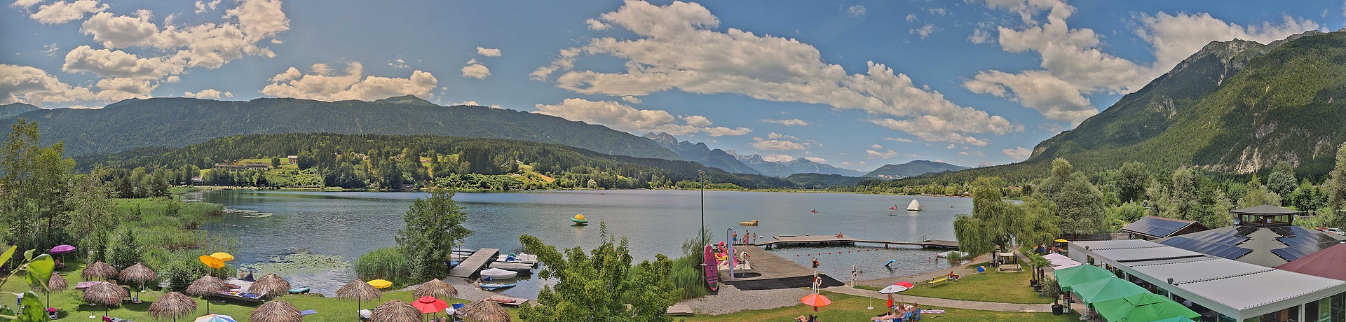 Archiv Foto Webcam Pressegger See bei Hermagor