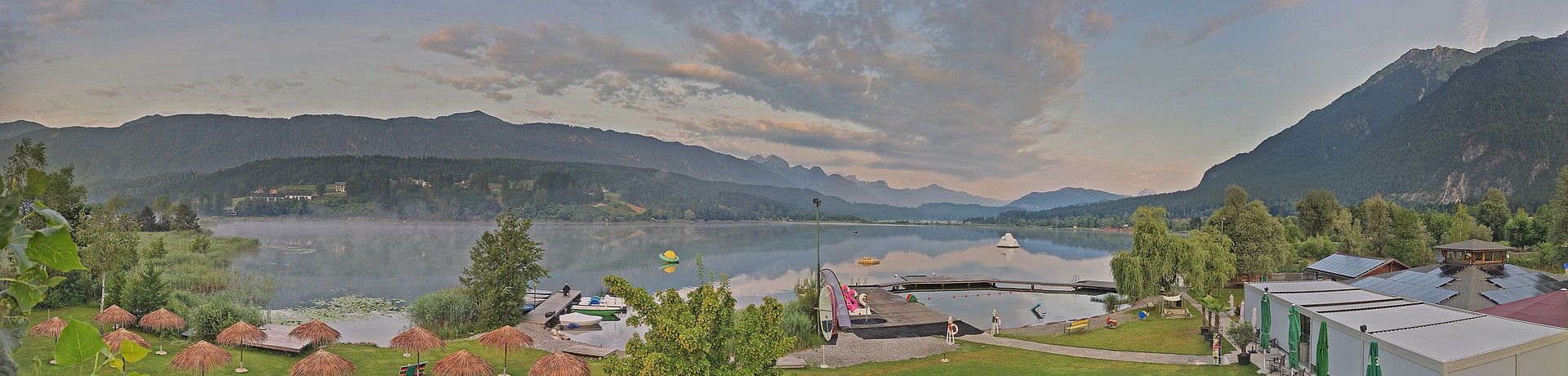 Archiv Foto Webcam Pressegger See bei Hermagor