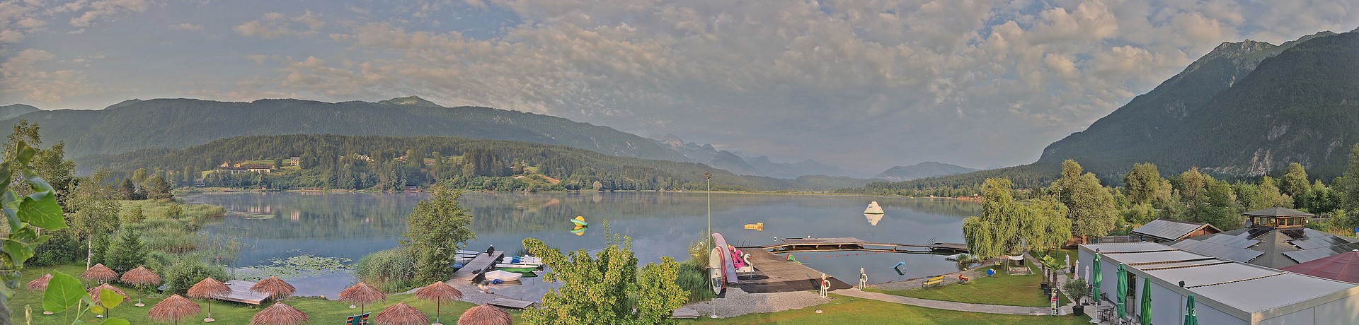 Archiv Foto Webcam Pressegger See bei Hermagor