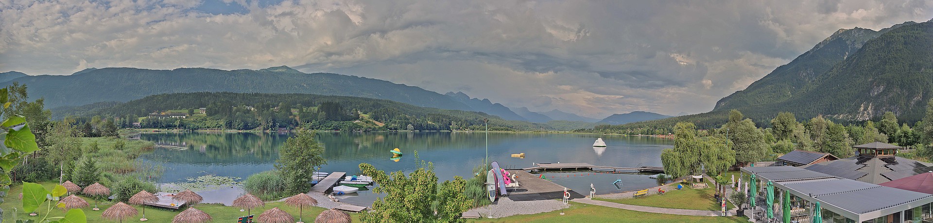Archiv Foto Webcam Pressegger See bei Hermagor