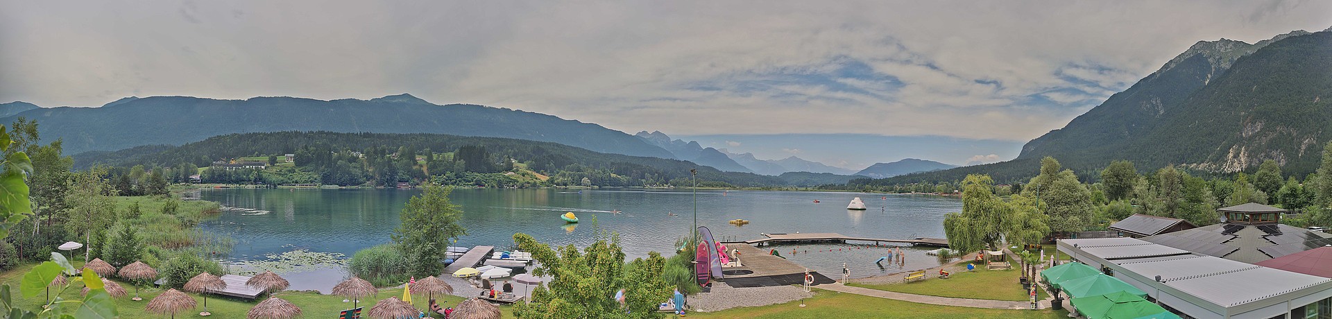 Archiv Foto Webcam Pressegger See bei Hermagor
