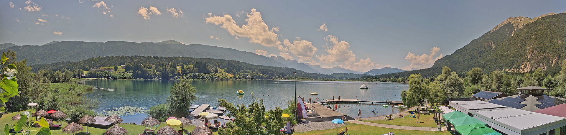 Archiv Foto Webcam Pressegger See bei Hermagor