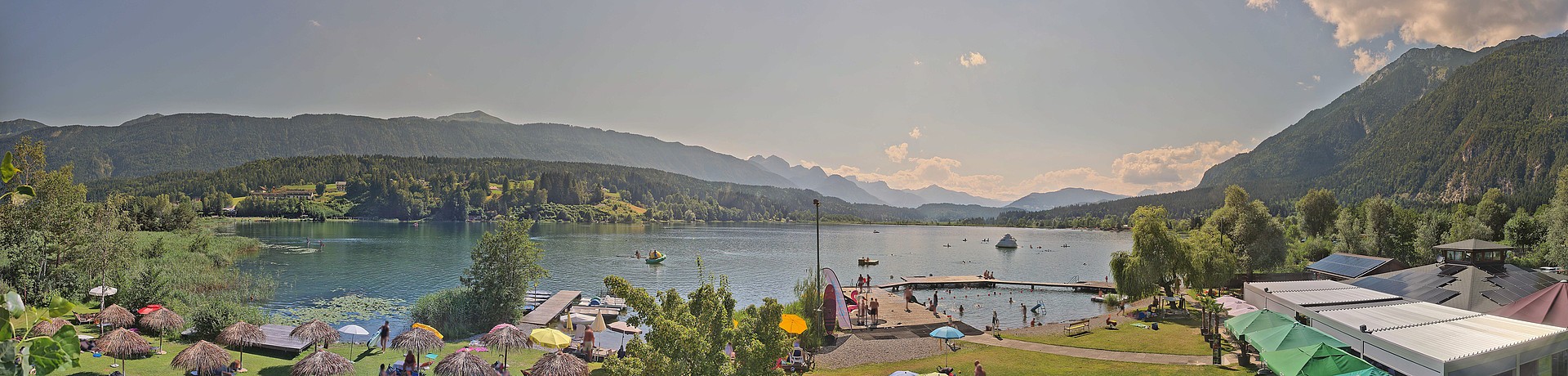 Archiv Foto Webcam Pressegger See bei Hermagor