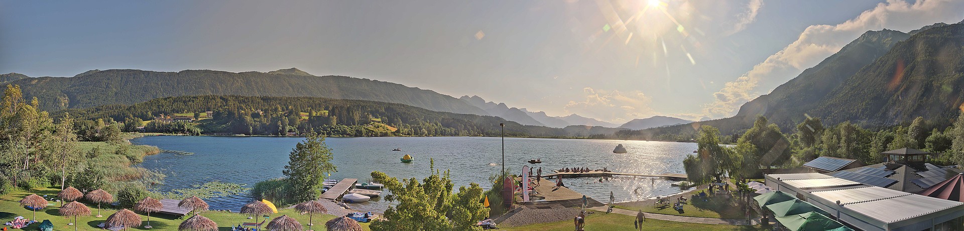 Archiv Foto Webcam Pressegger See bei Hermagor