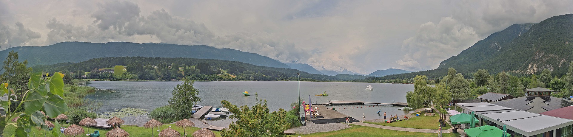 Archiv Foto Webcam Pressegger See bei Hermagor