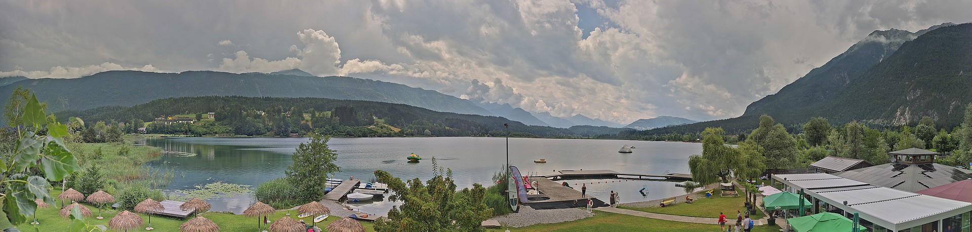 Archiv Foto Webcam Pressegger See bei Hermagor