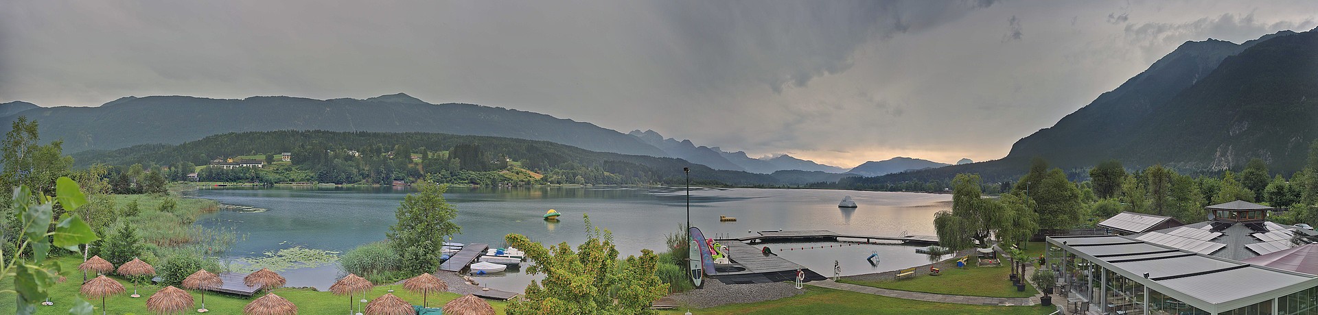 Archiv Foto Webcam Pressegger See bei Hermagor