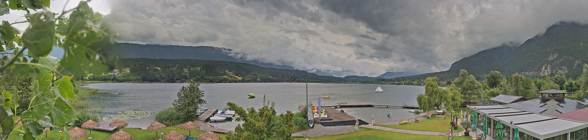 Archiv Foto Webcam Pressegger See bei Hermagor