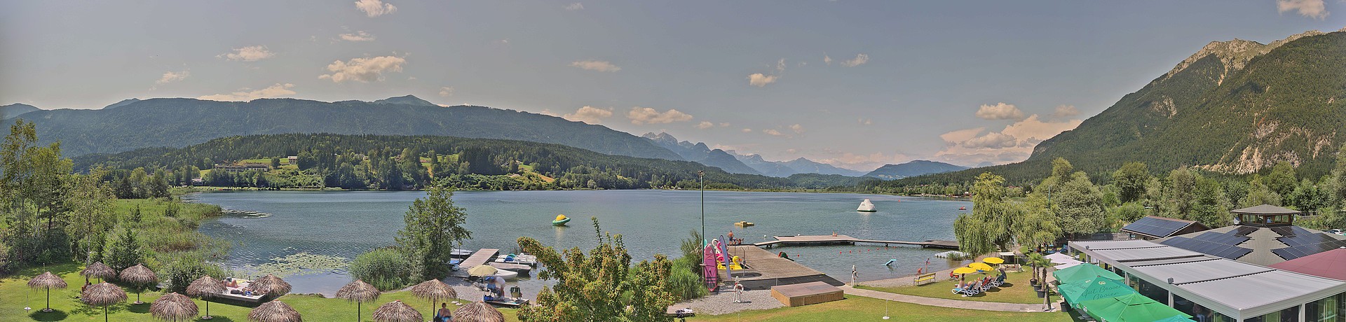 Archived image Webcam Lake Presseggersee