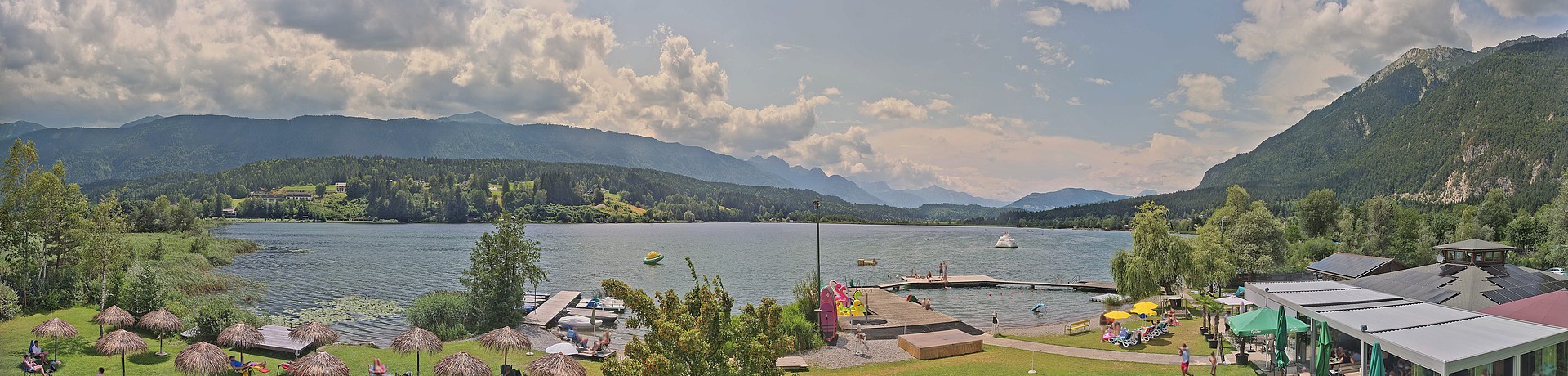Archived image Webcam Lake Presseggersee