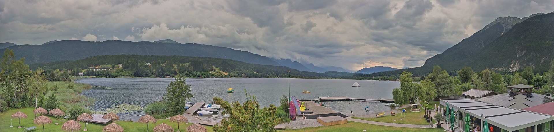 Archived image Webcam Lake Presseggersee