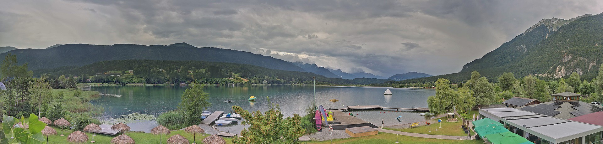 Archived image Webcam Lake Presseggersee