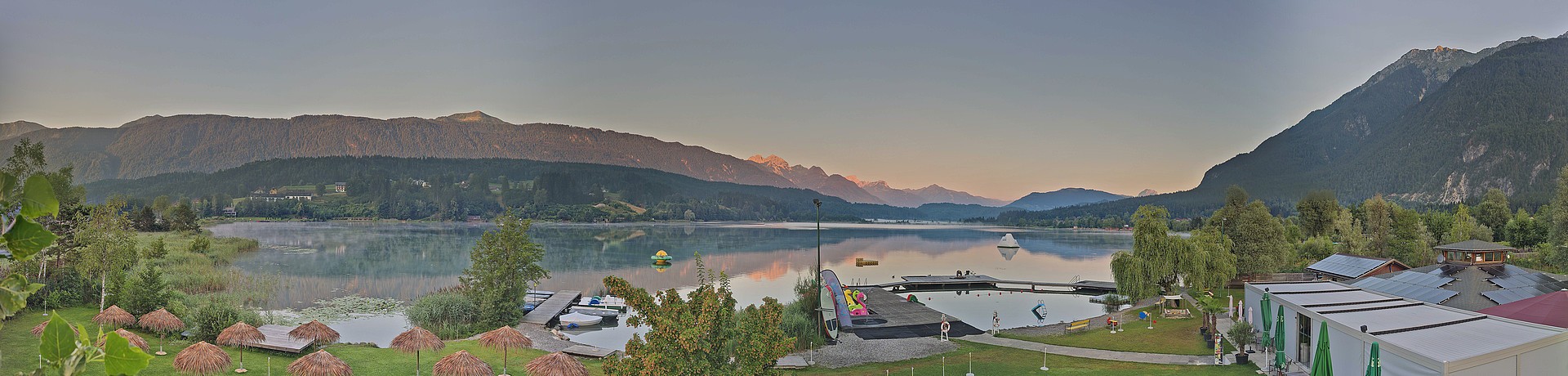 Archiv Foto Webcam Pressegger See bei Hermagor