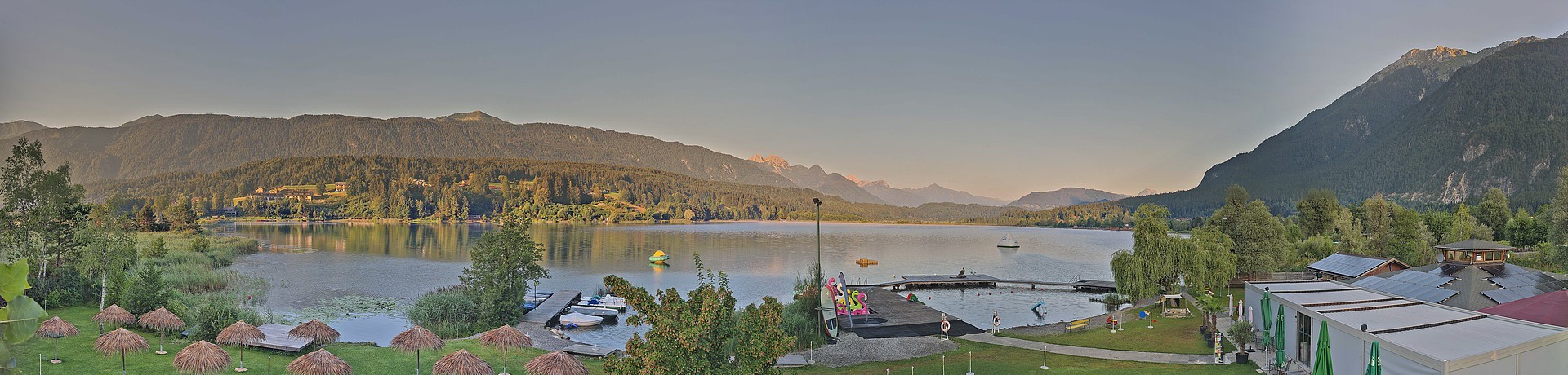 Archiv Foto Webcam Pressegger See bei Hermagor
