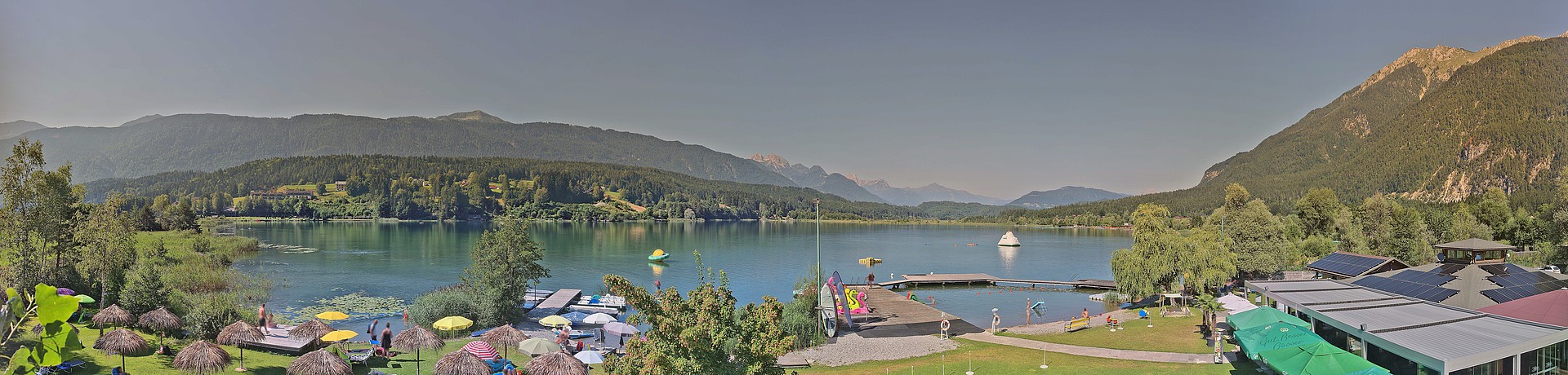 Archiv Foto Webcam Pressegger See bei Hermagor