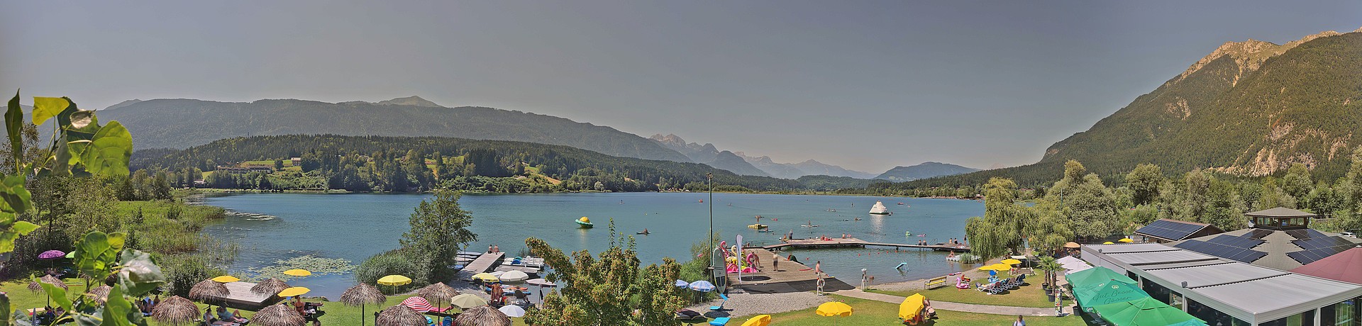 Archiv Foto Webcam Pressegger See bei Hermagor