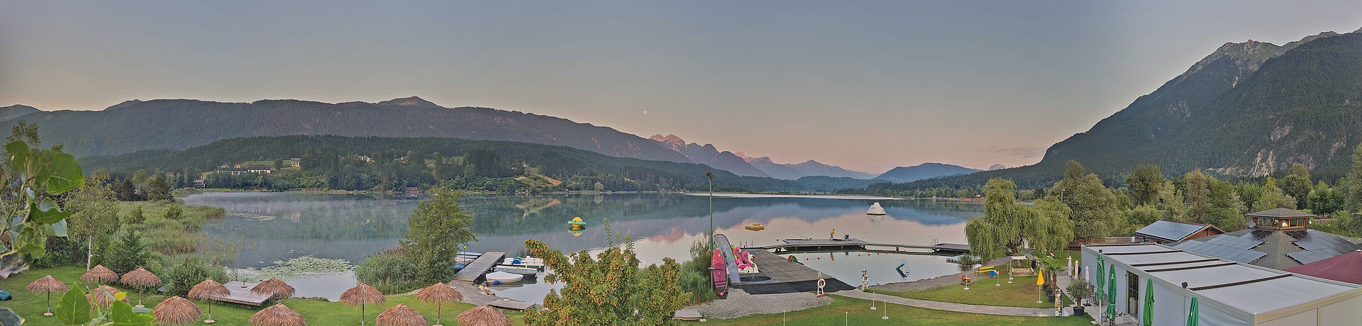 Archiv Foto Webcam Pressegger See bei Hermagor