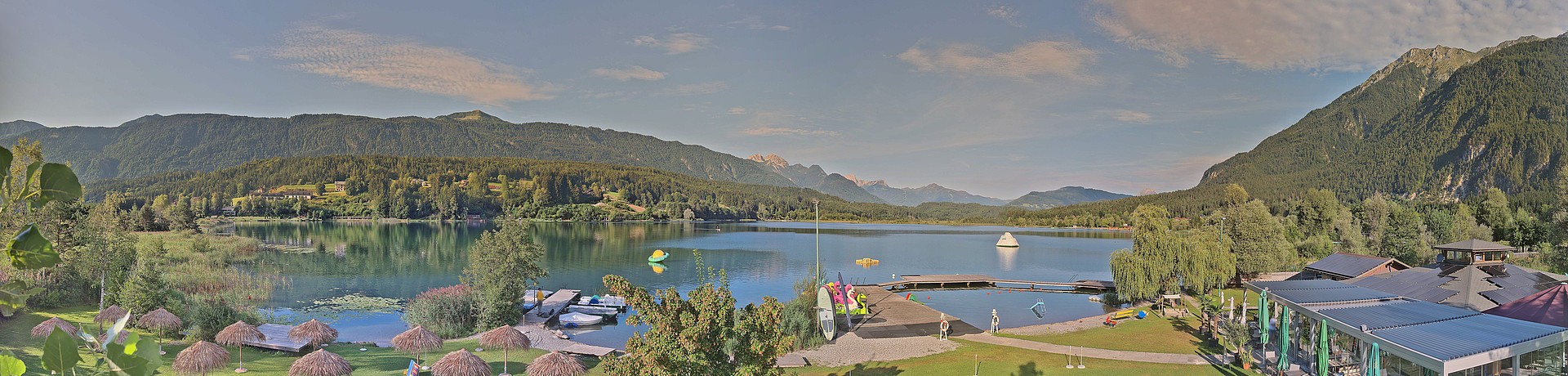 Archiv Foto Webcam Pressegger See bei Hermagor