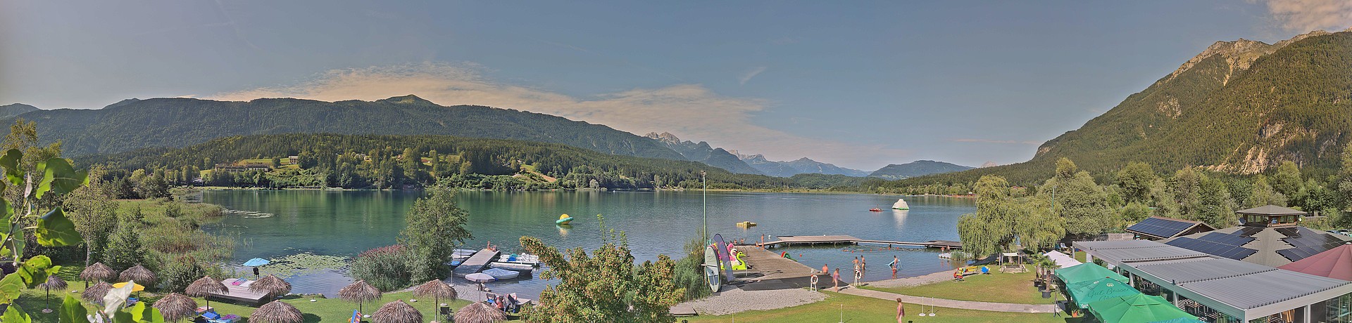 Archiv Foto Webcam Pressegger See bei Hermagor