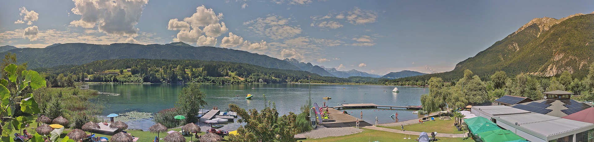 Archiv Foto Webcam Pressegger See bei Hermagor
