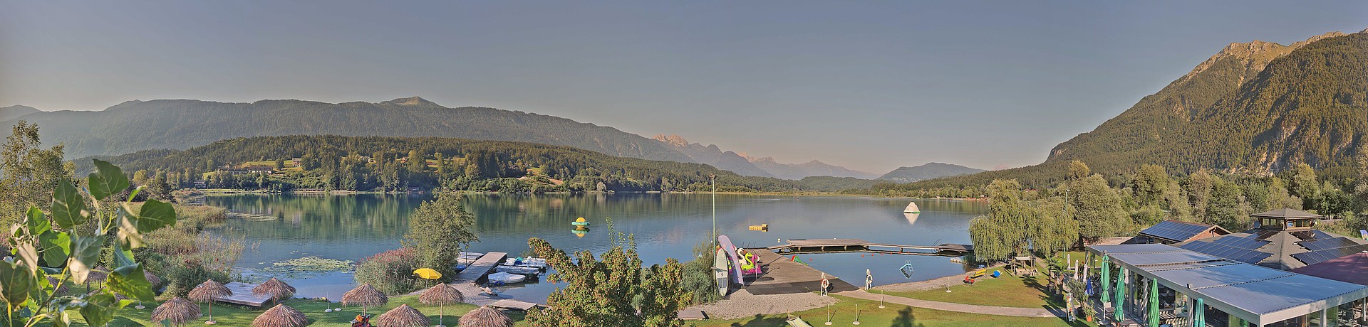 Archived image Webcam Lake Presseggersee