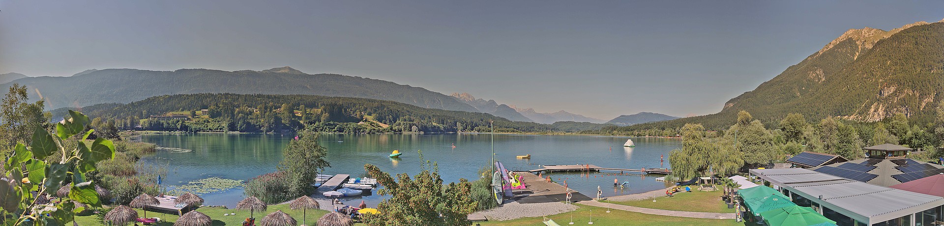 Archived image Webcam Lake Presseggersee