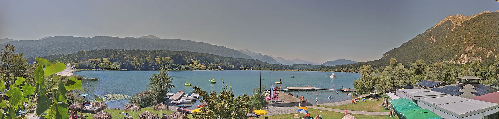 Archived image Webcam Lake Presseggersee