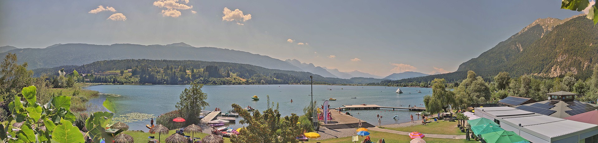 Archived image Webcam Lake Presseggersee