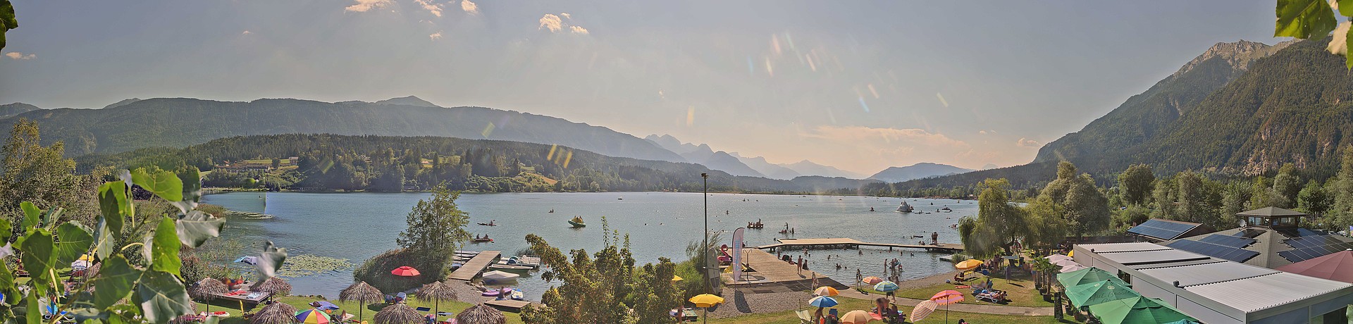 Archived image Webcam Lake Presseggersee