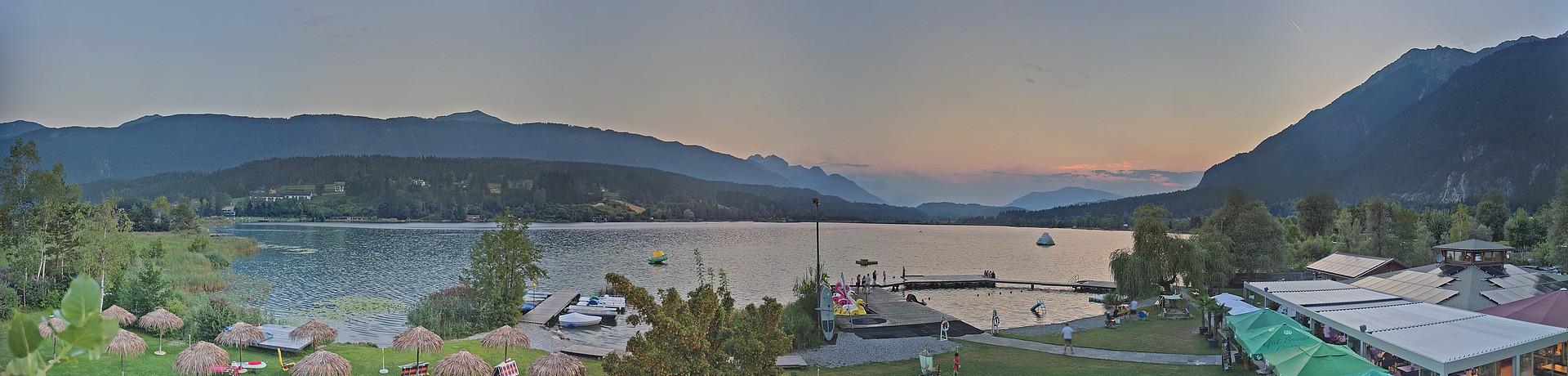 Archiv Foto Webcam Pressegger See bei Hermagor