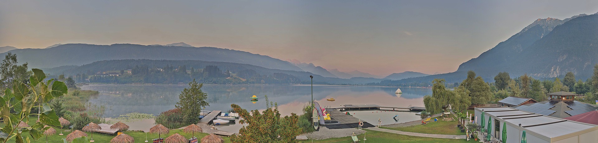 Archiv Foto Webcam Pressegger See bei Hermagor