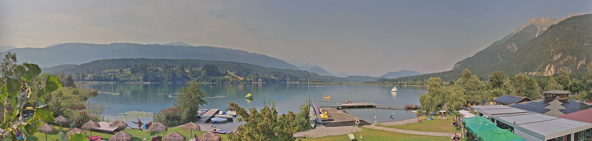 Archiv Foto Webcam Pressegger See bei Hermagor