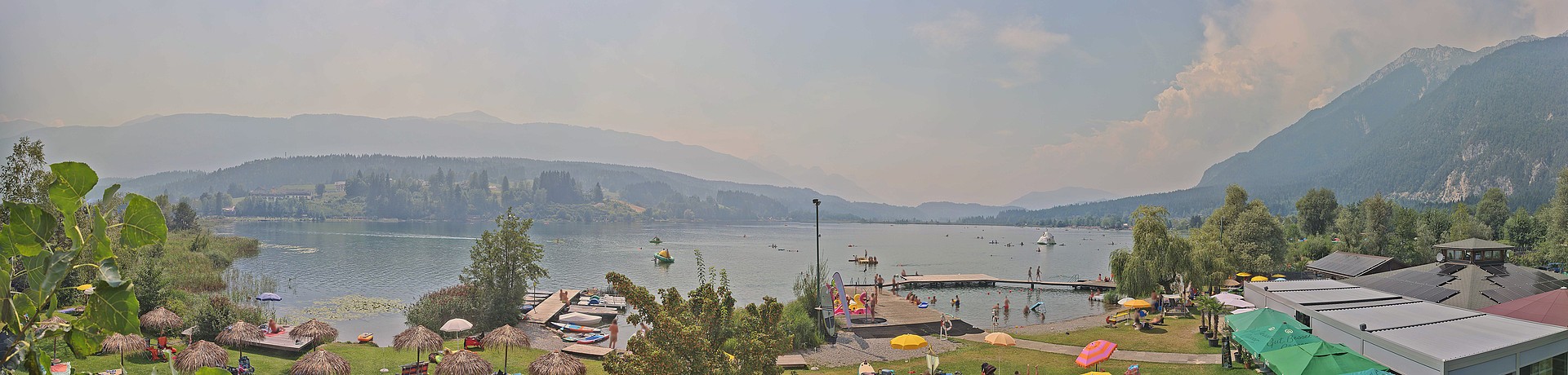 Archiv Foto Webcam Pressegger See bei Hermagor