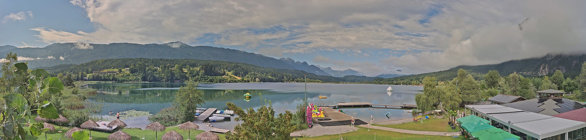 Archiv Foto Webcam Pressegger See bei Hermagor