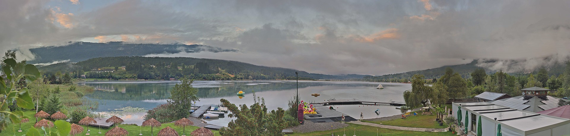 Archiv Foto Webcam Pressegger See bei Hermagor