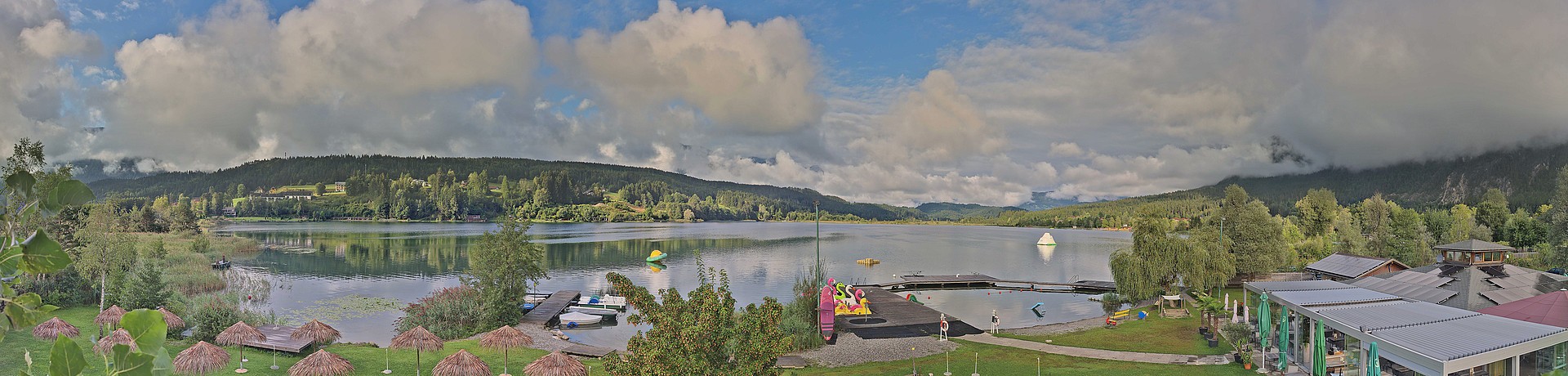 Archiv Foto Webcam Pressegger See bei Hermagor