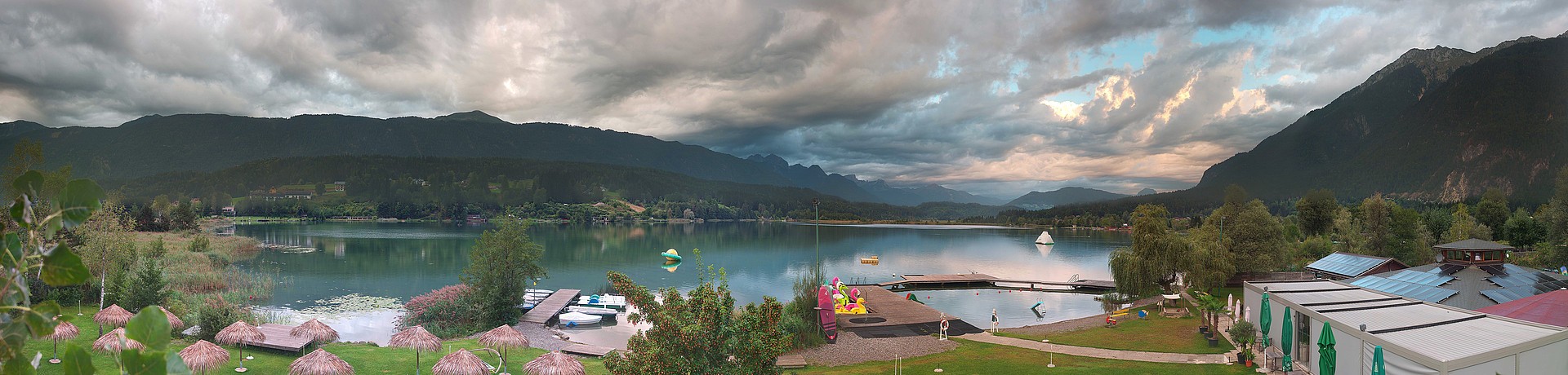 Archiv Foto Webcam Pressegger See bei Hermagor