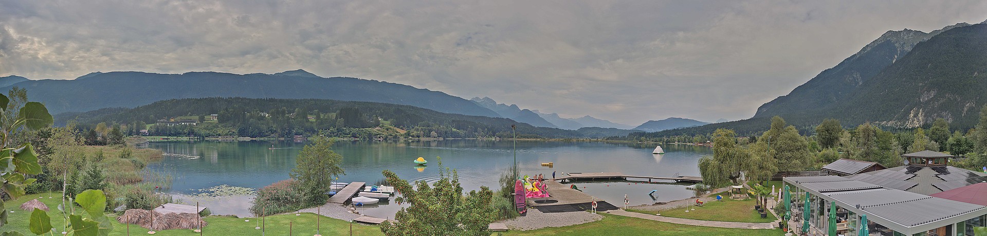 Archived image Webcam Lake Presseggersee