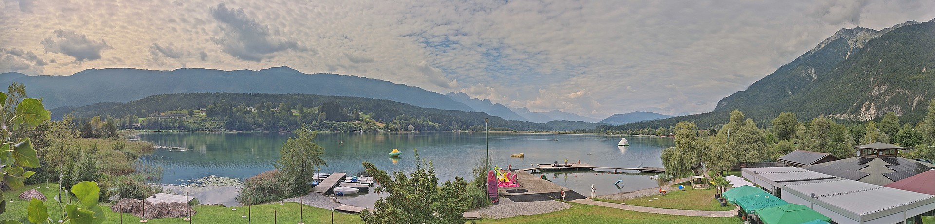 Archived image Webcam Lake Presseggersee