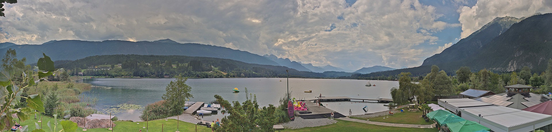 Archived image Webcam Lake Presseggersee