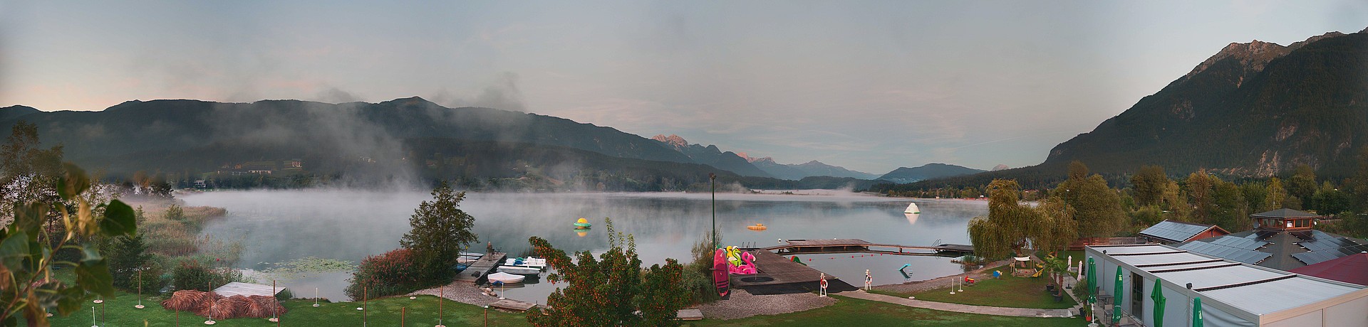 Archiv Foto Webcam Pressegger See bei Hermagor