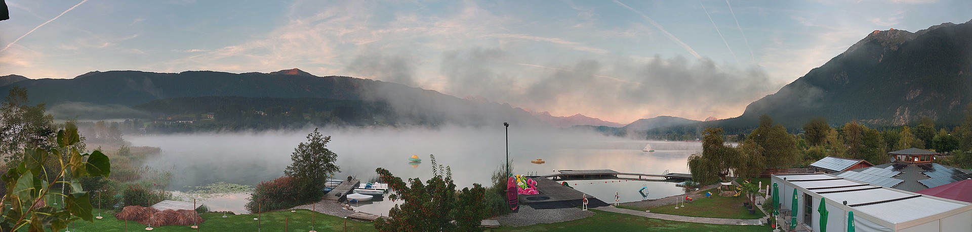 Archiv Foto Webcam Pressegger See bei Hermagor
