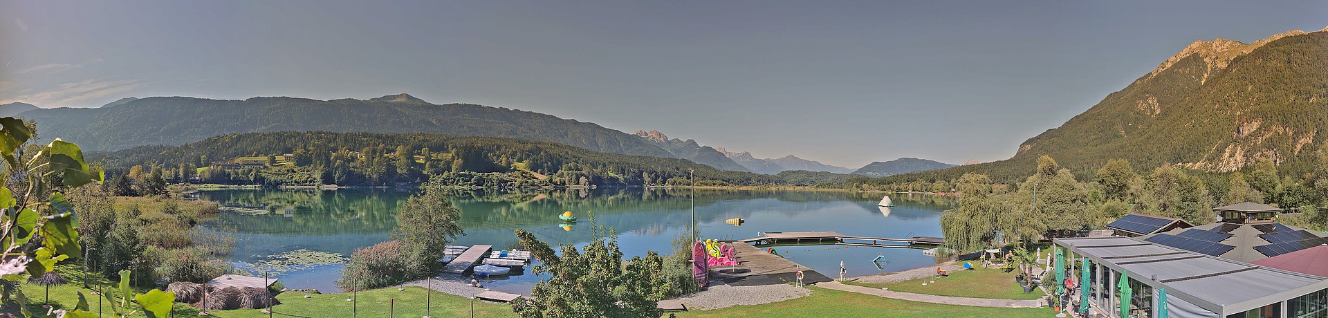 Archiv Foto Webcam Pressegger See bei Hermagor