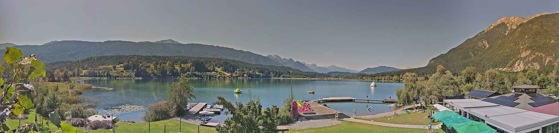 Archiv Foto Webcam Pressegger See bei Hermagor