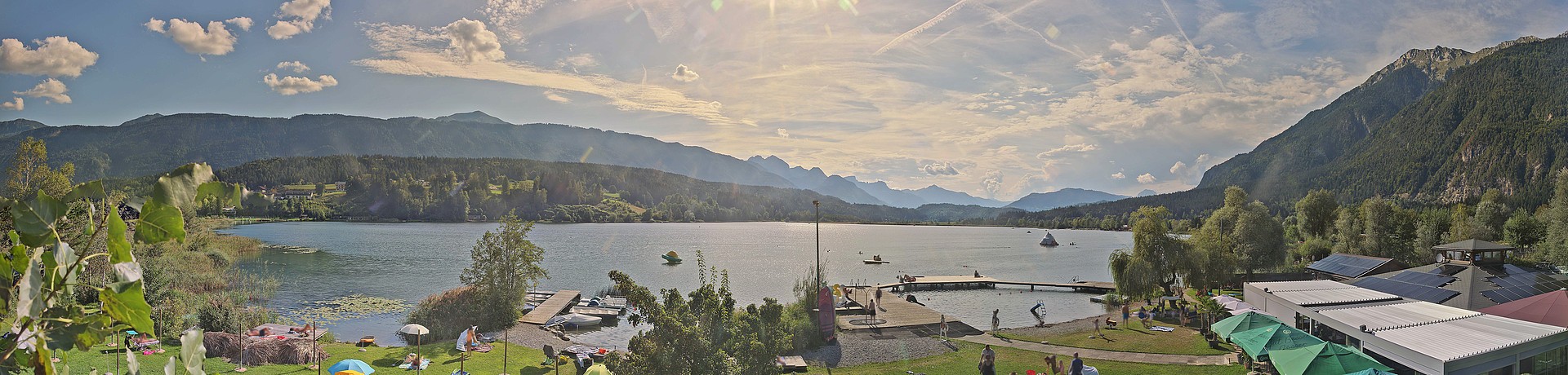 Archiv Foto Webcam Pressegger See bei Hermagor