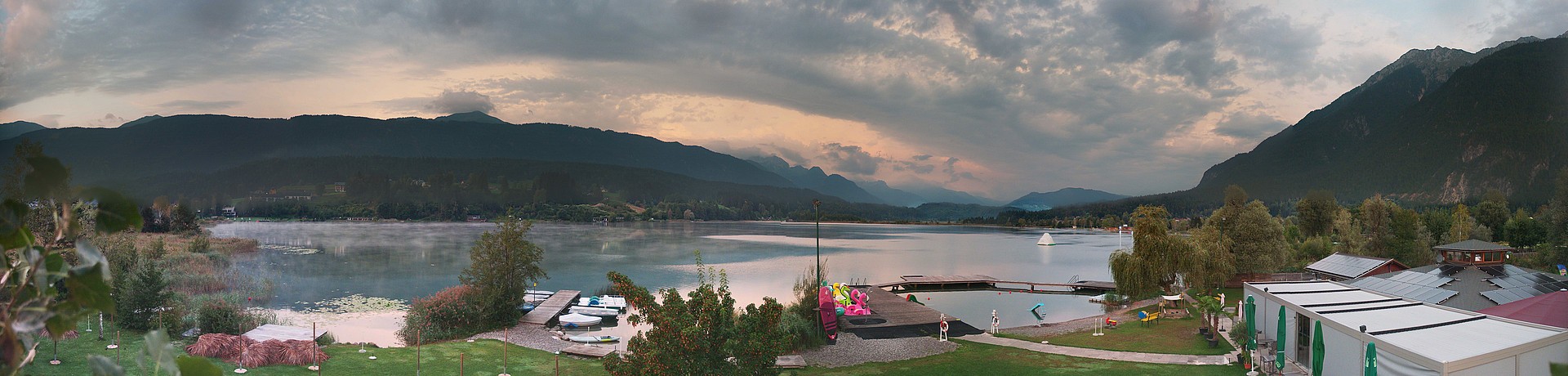 Archiv Foto Webcam Pressegger See bei Hermagor