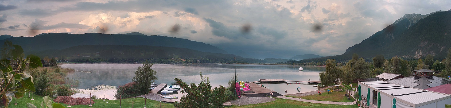 Archiv Foto Webcam Pressegger See bei Hermagor