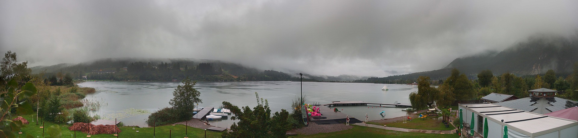 Archived image Webcam Lake Presseggersee