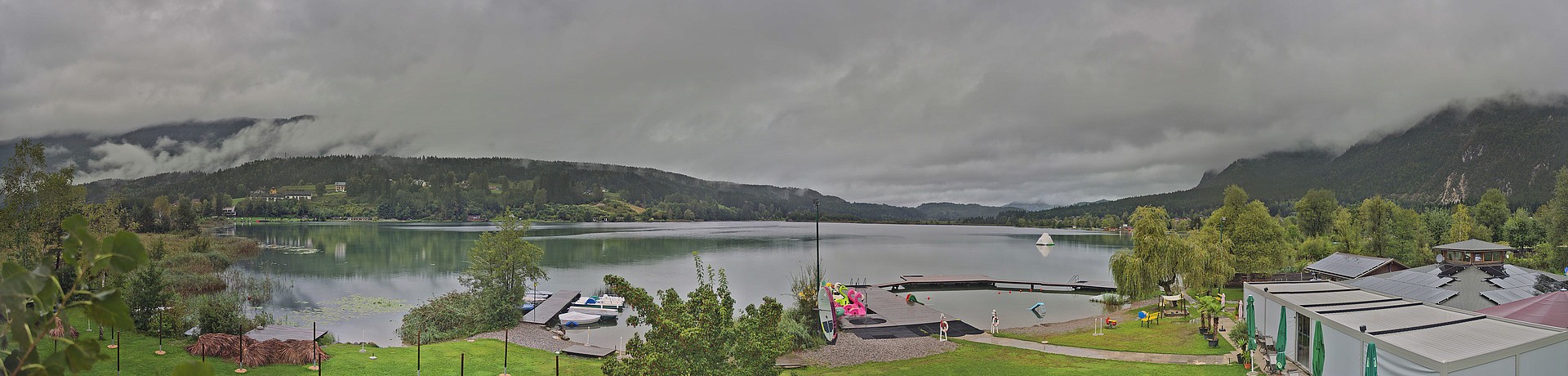 Archived image Webcam Lake Presseggersee