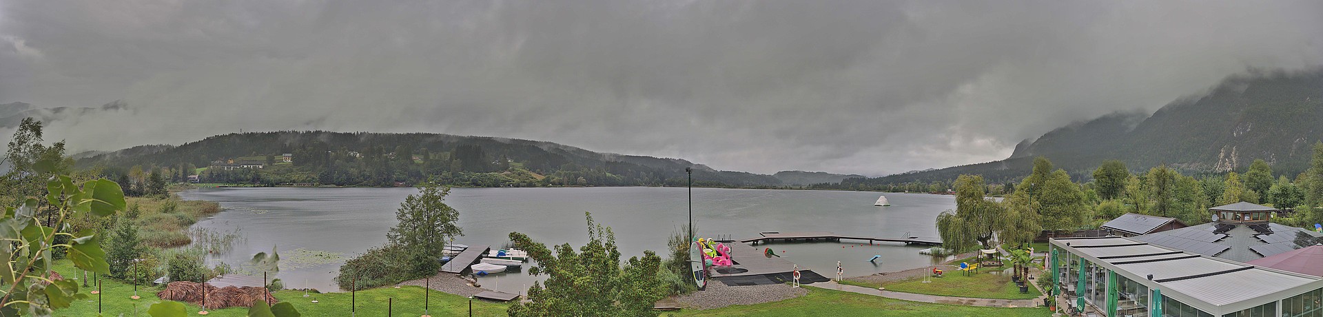 Archived image Webcam Lake Presseggersee